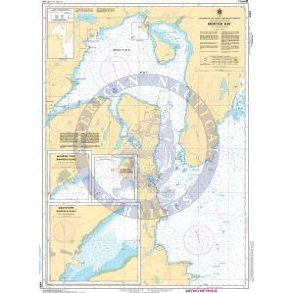 CHS Nautical Chart 4587: Mortier Bay