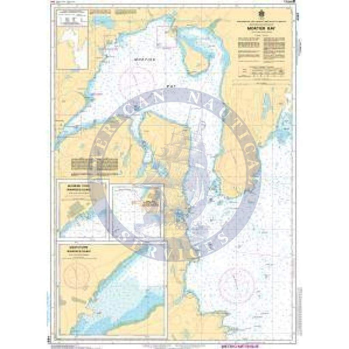 CHS Nautical Chart 4587: Mortier Bay