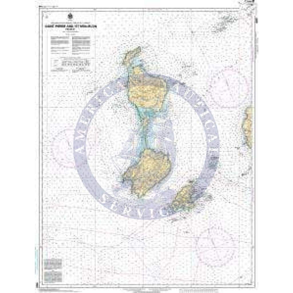 CHS Nautical Chart 4626: Saint-Pierre and/et Miquelon (France)