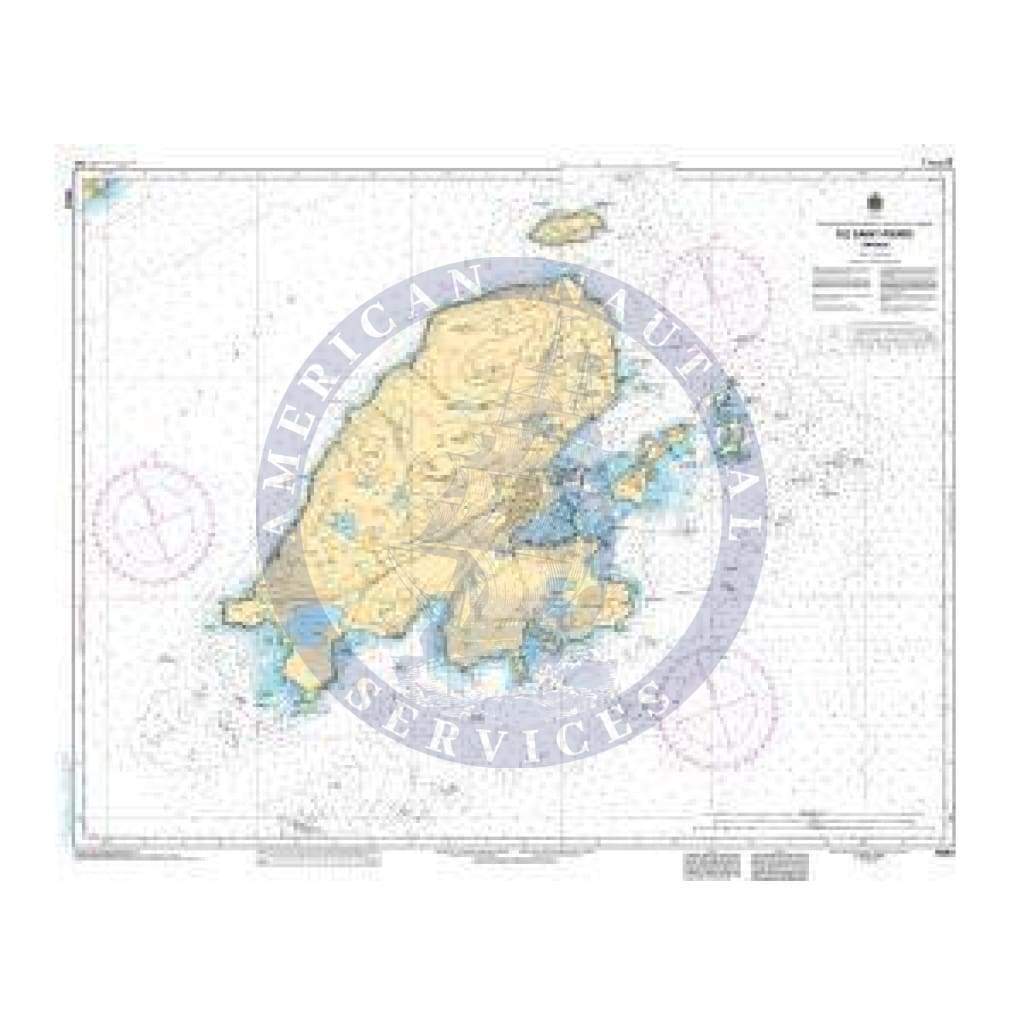 CHS Nautical Chart 4643: Île Saint-Pierre (France)
