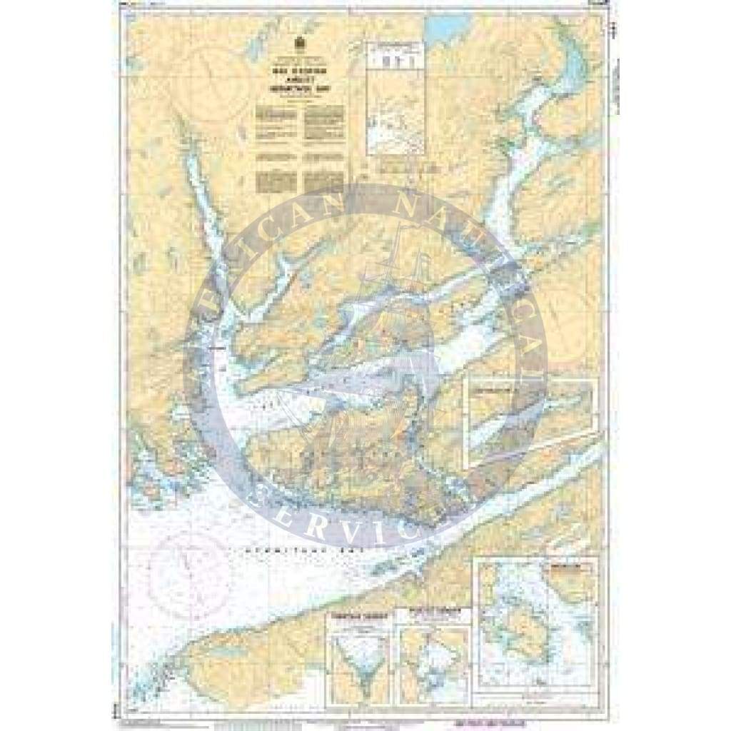 CHS Nautical Chart 4644: Bay DEspoir and/et Hermitage Bay