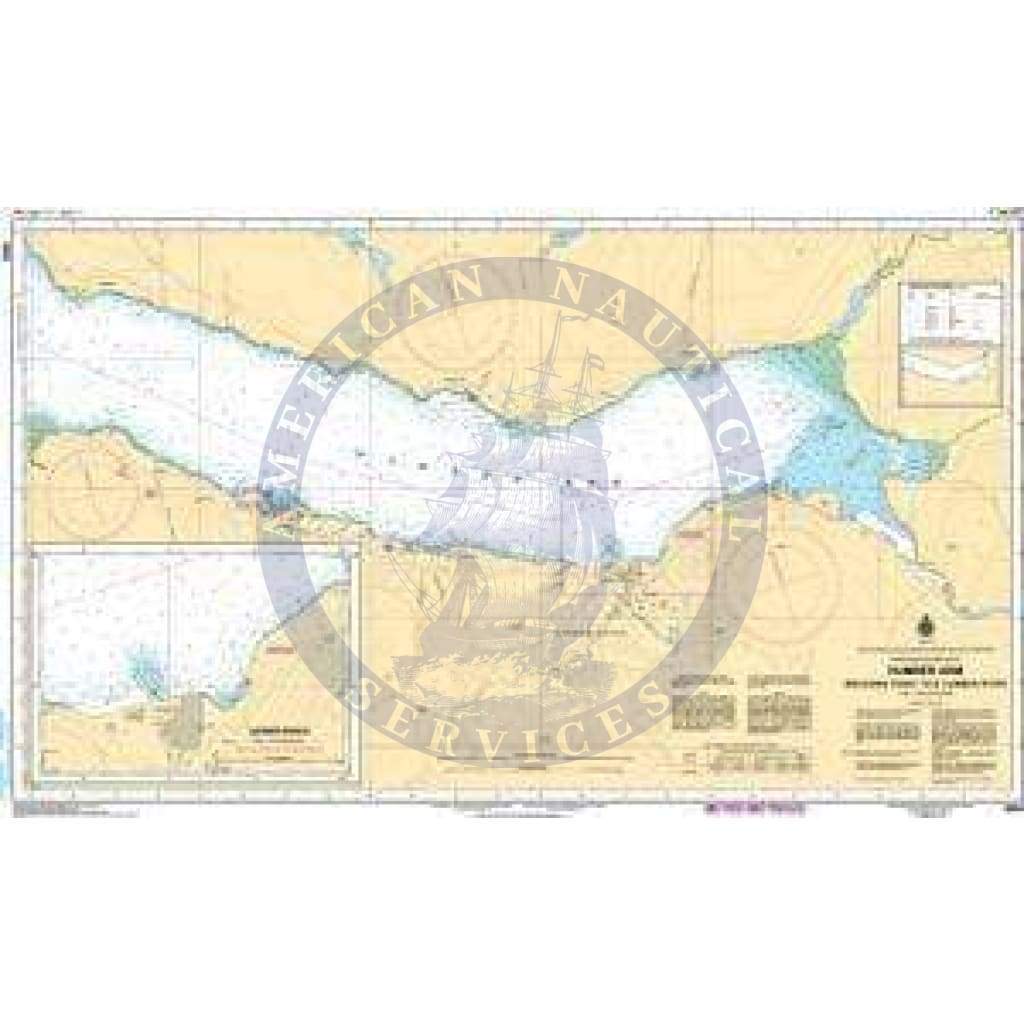CHS Nautical Chart 4652: Humber Arm Meadows Point to/à Humber River