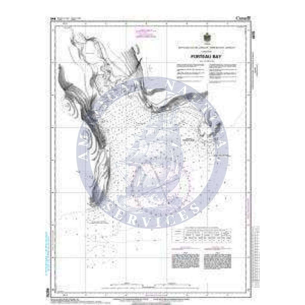 CHS Nautical Chart 4670: Forteau Bay
