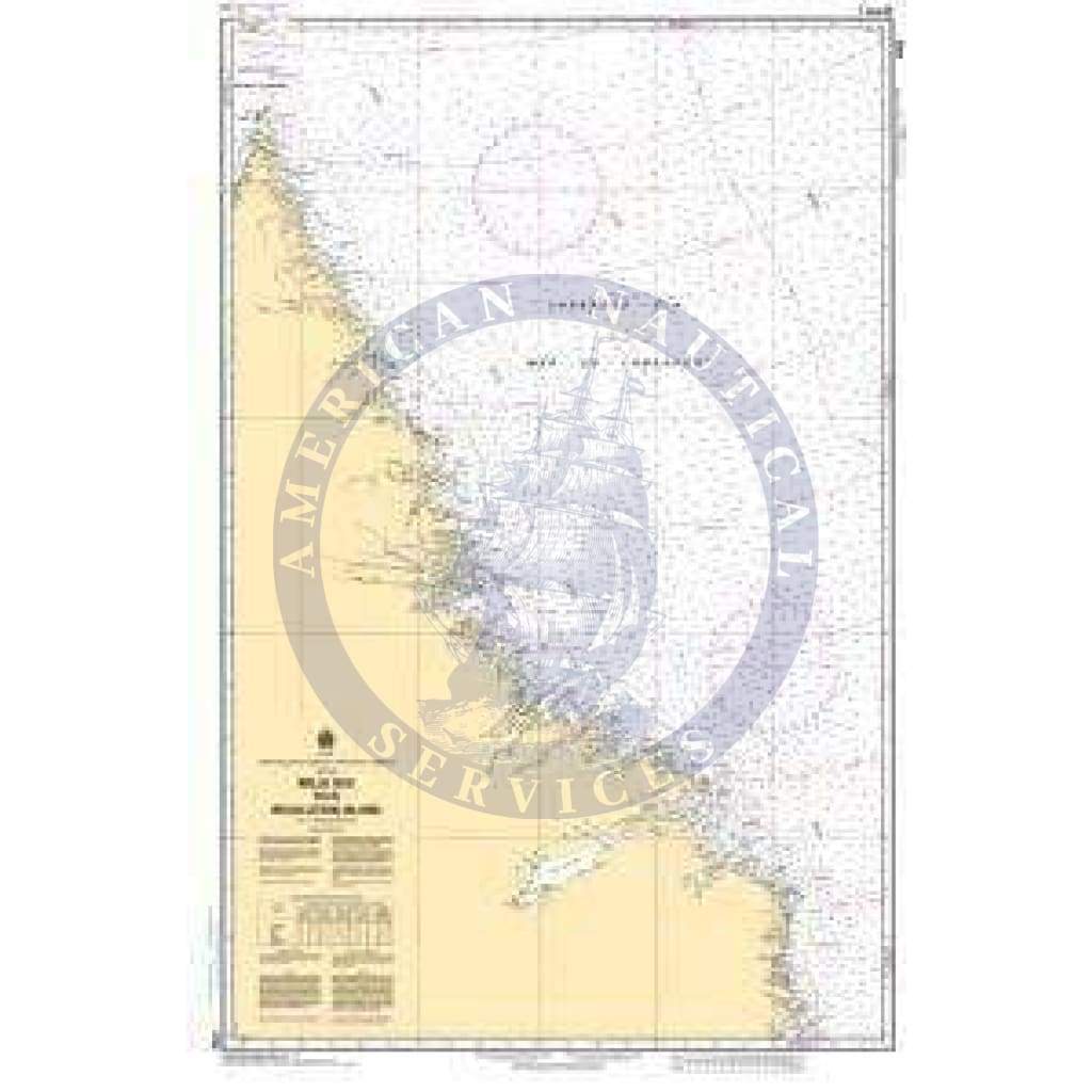 CHS Nautical Chart 4700: Belle Isle to/à Resolution Island