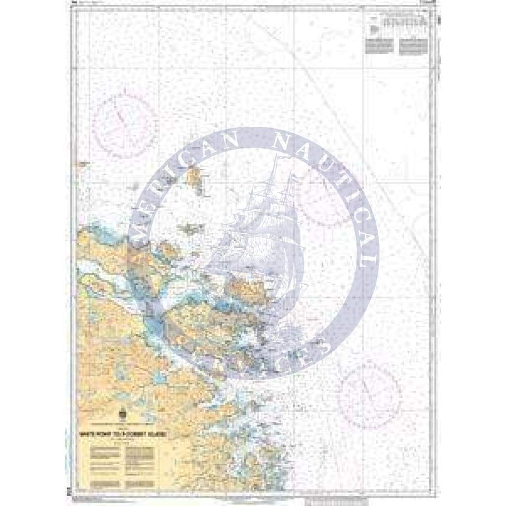 CHS Nautical Chart 4703: White Point to/à Corbet Island