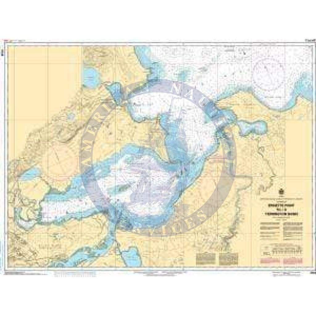 CHS Nautical Chart 4728: Epinette Point to/à Terrington Basin