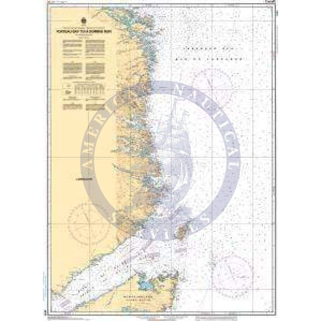 CHS Nautical Chart 4731: Forteau Bay to/à Domino Run