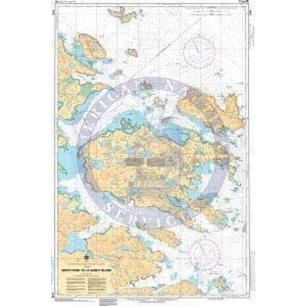 CHS Nautical Chart 4745: White Point to/à Sandy Island