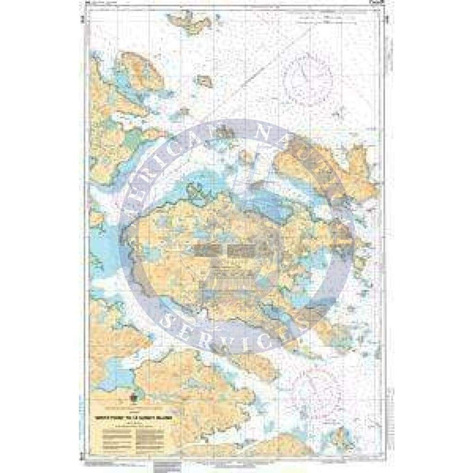 CHS Nautical Chart 4745: White Point to/à Sandy Island