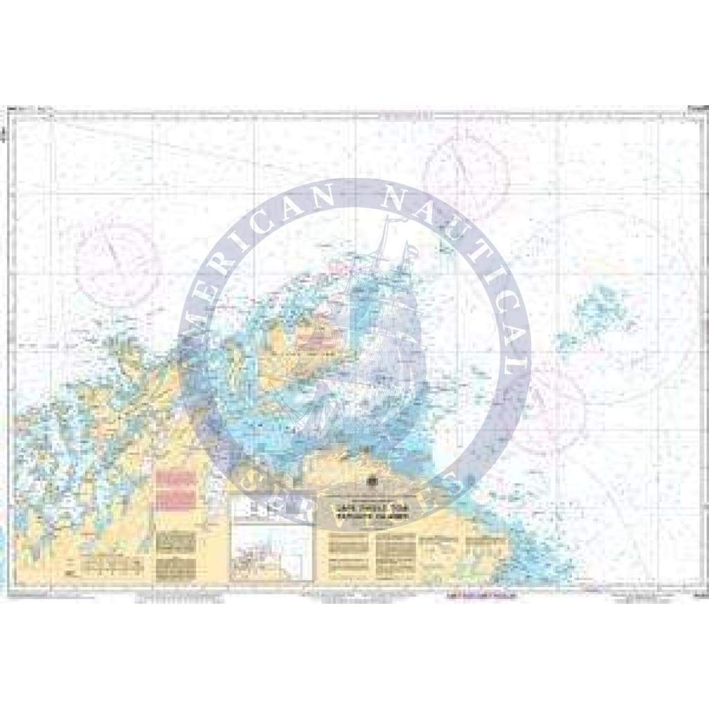 CHS Nautical Chart 4820: Cape Freels to/à Exploits Islands