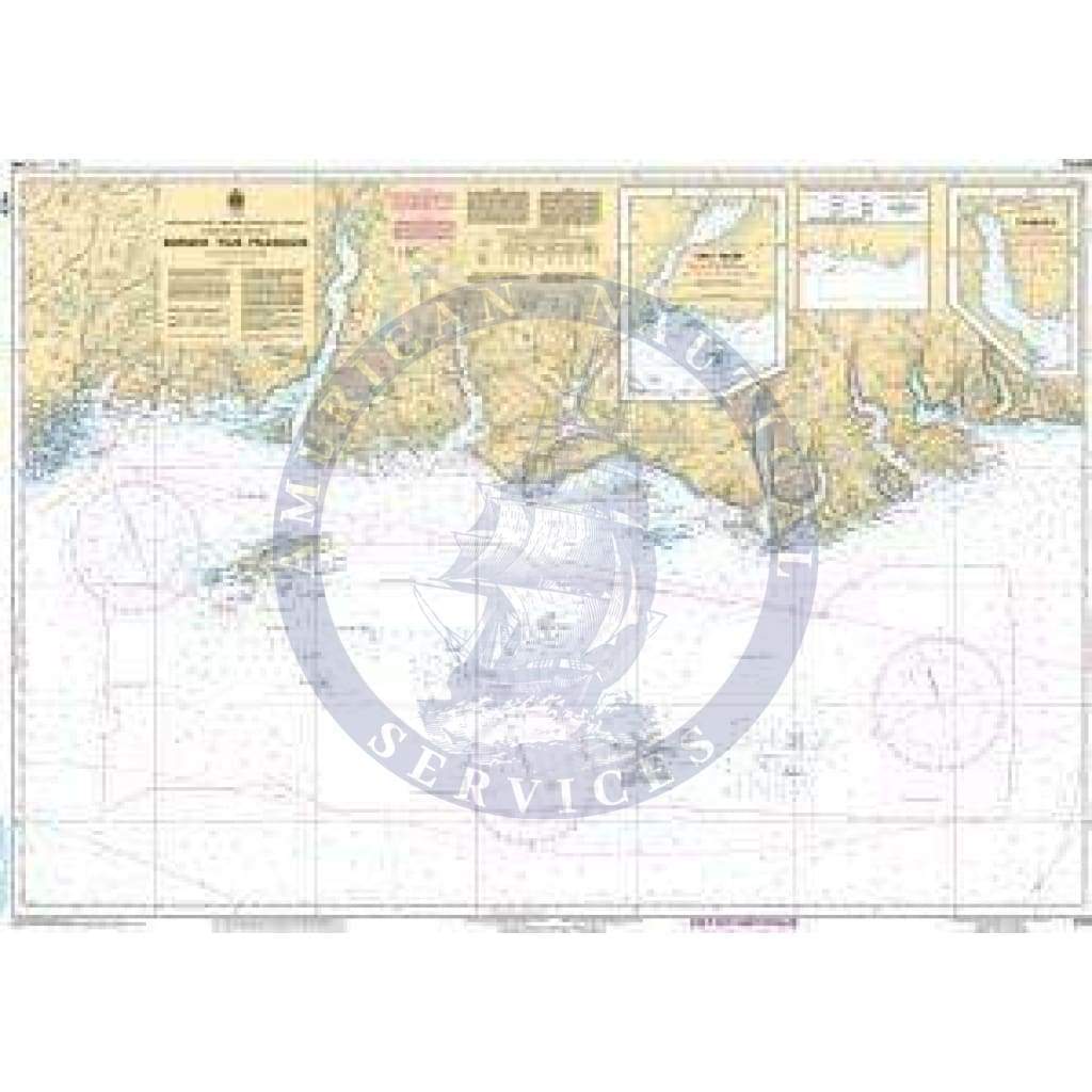 CHS Nautical Chart 4826: Burgeo to/à François