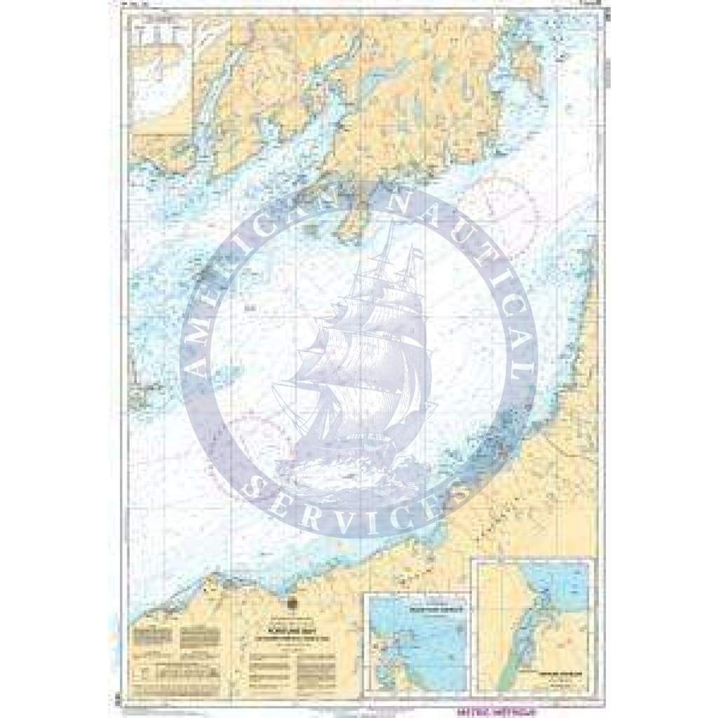 CHS Nautical Chart 4832: Fortune Bay: Southern Portion/Partie Sud