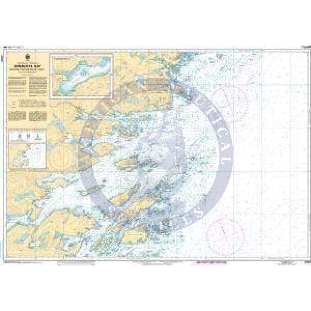 CHS Nautical Chart 4856: Bonavista Bay, Western Portion/Partie ouest