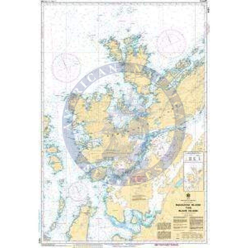 CHS Nautical Chart 4863: Bacalhao Island to/à Black Island