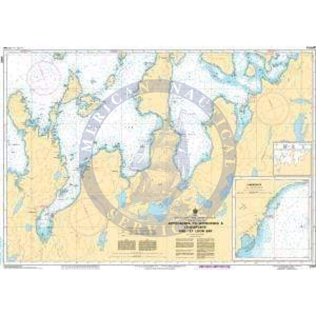 CHS Nautical Chart 4865: Approaches to/Approches à Lewisporte and/et Loon Bay
