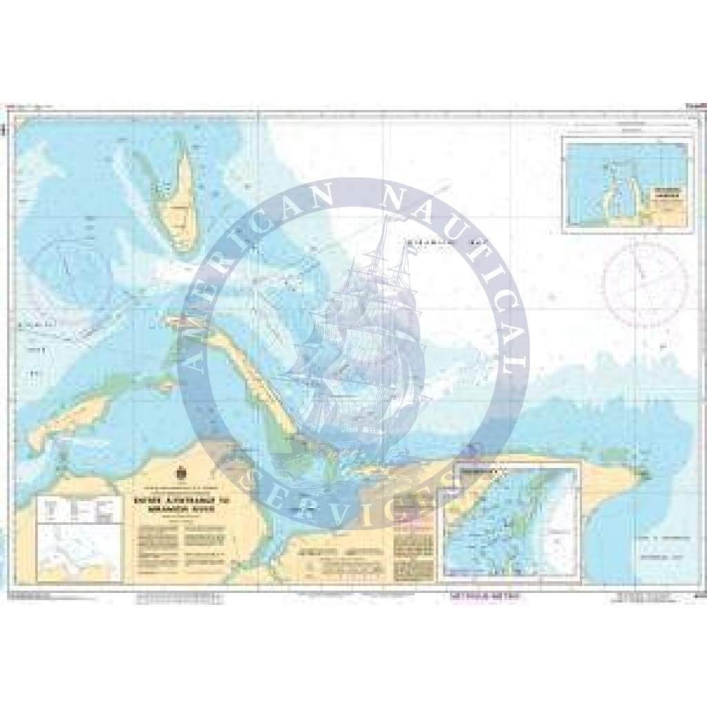 CHS Nautical Chart 4911: Entrée à/Entrance to Miramichi River