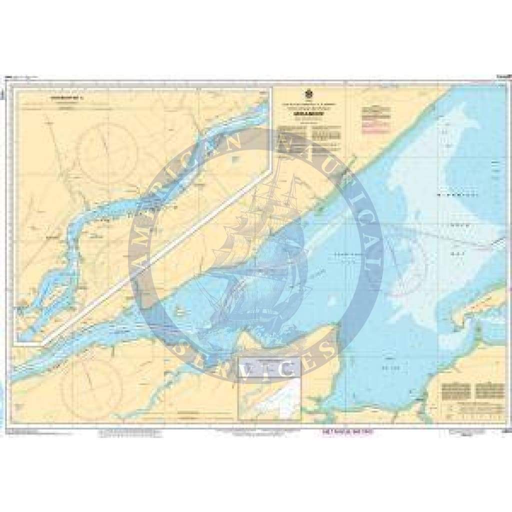 CHS Nautical Chart 4912: Miramichi