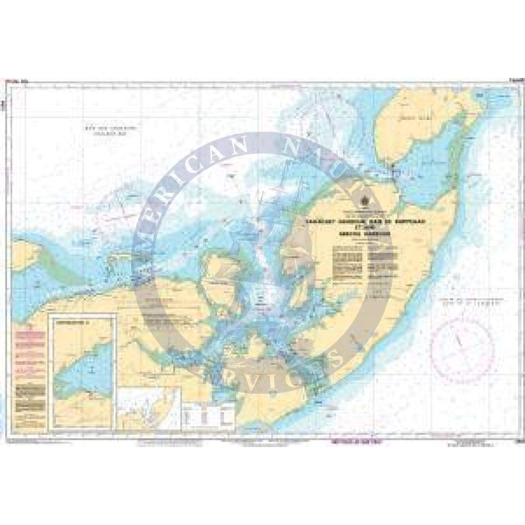 CHS Nautical Chart 4913: Caraquet Harbour, Baie de Shippegan and/et Miscou Harbour