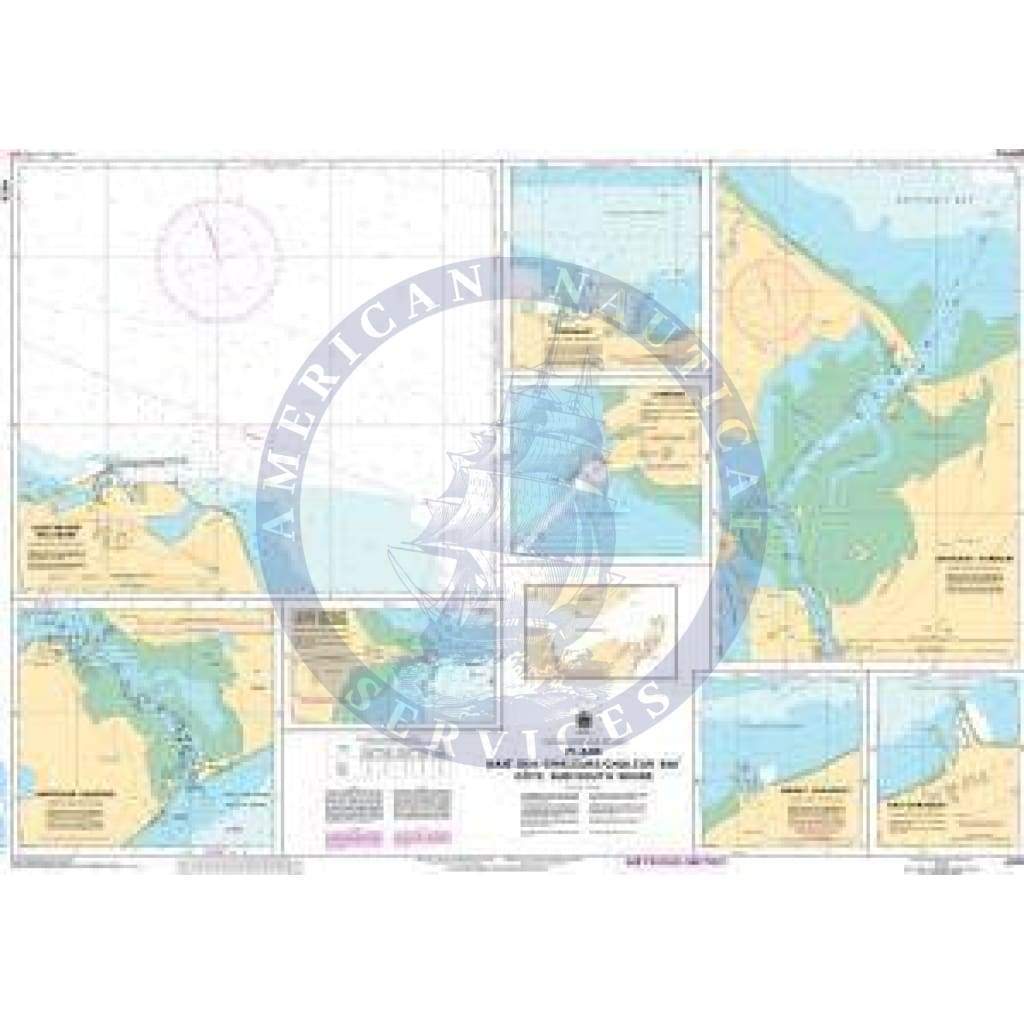 CHS Nautical Chart 4920: Plans Baie des Chaleurs / Chaleur Bay - Côte sud / South Shore