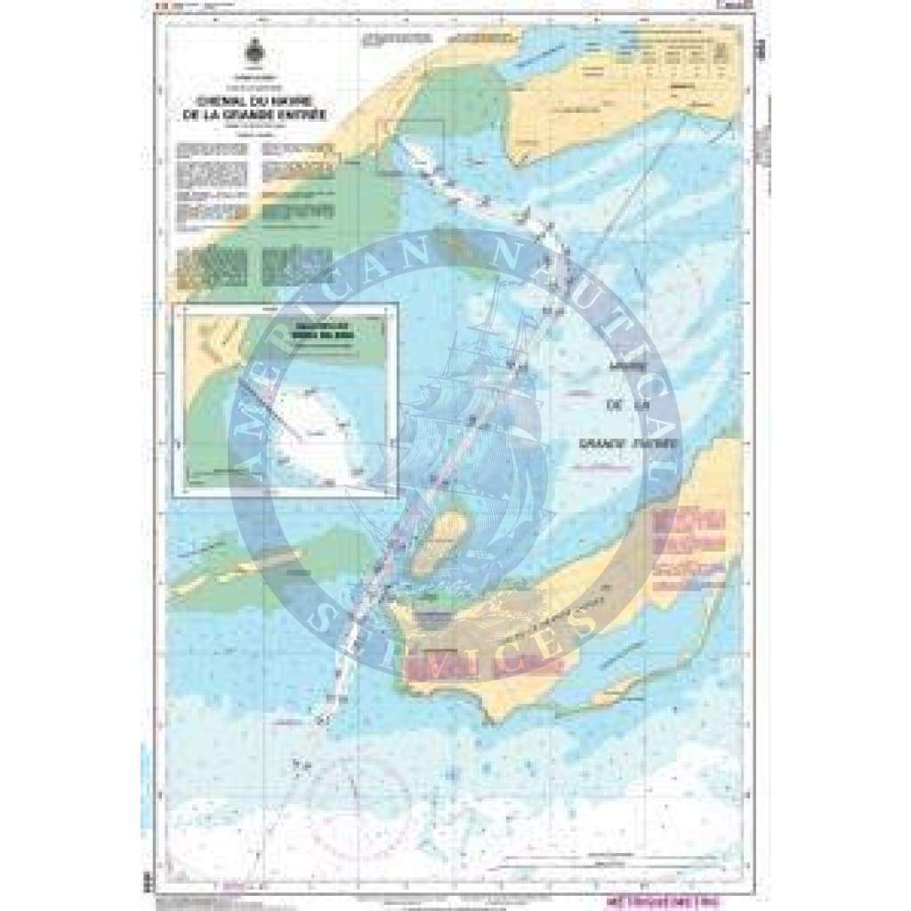 CHS Nautical Chart 4954: Chenal du Havre de la Grande Entrée