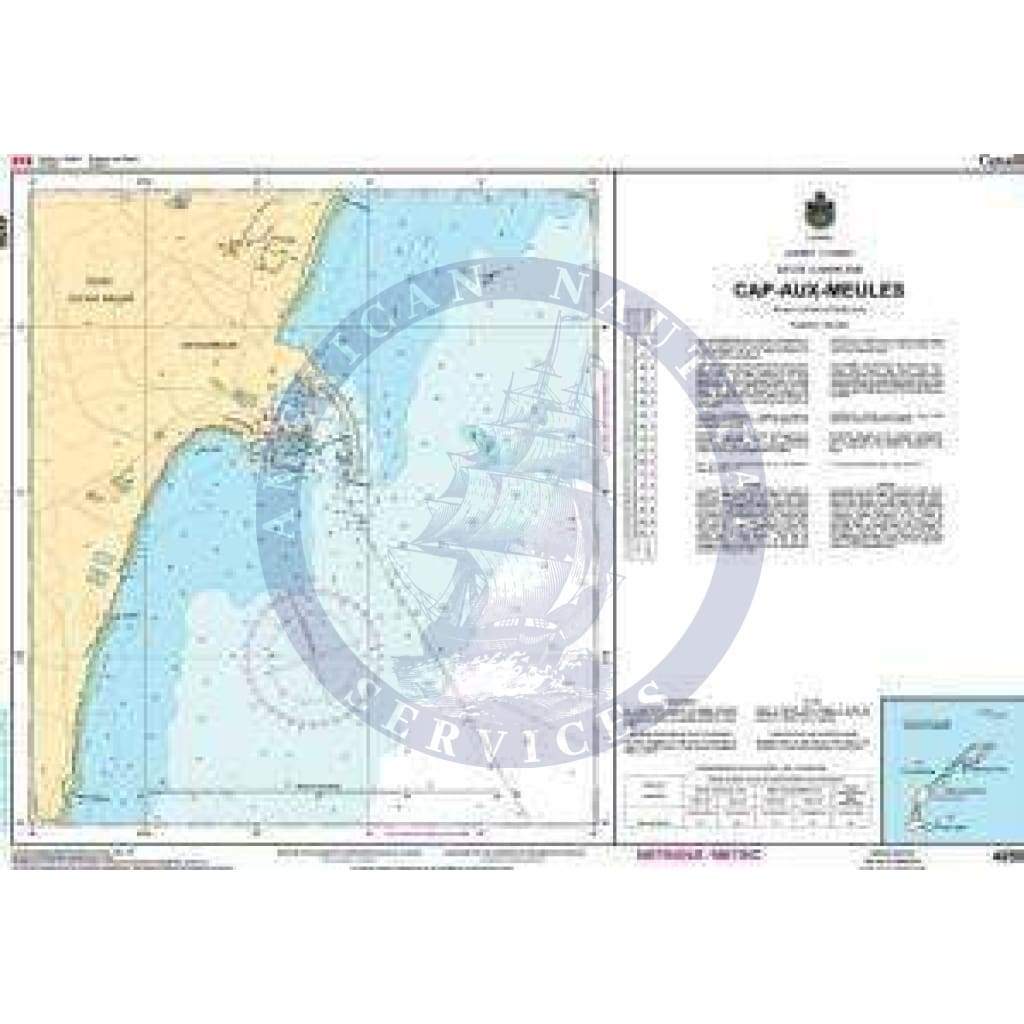 CHS Nautical Chart 4956: Cap-aux-Meules