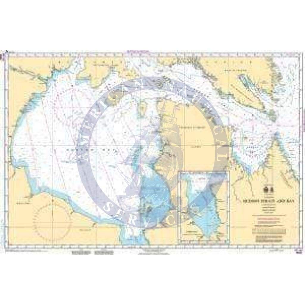 CHS Nautical Chart 5002: Hudson Strait and Bay