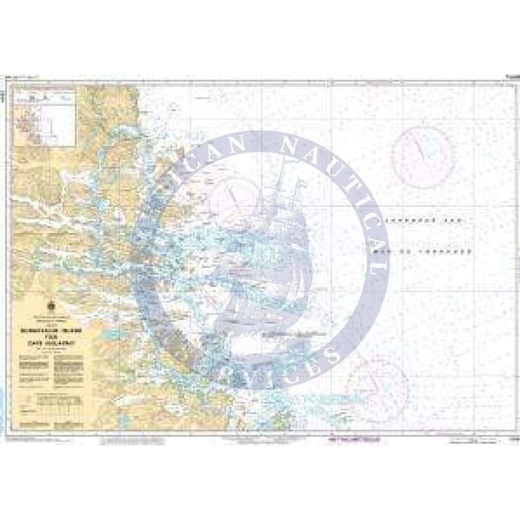 CHS Nautical Chart 5024: Nunaksaluk Island to/à Cape Kiglapait