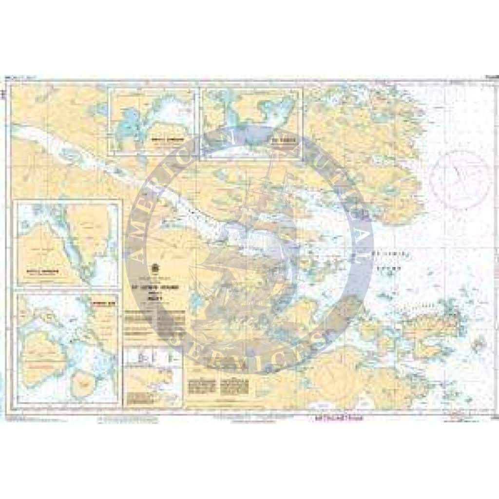 CHS Nautical Chart 5031: St. Lewis Sound and/et Inlet