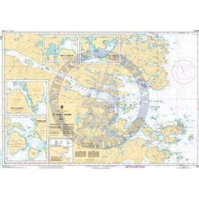 CHS Nautical Chart 5031: St. Lewis Sound and/et Inlet