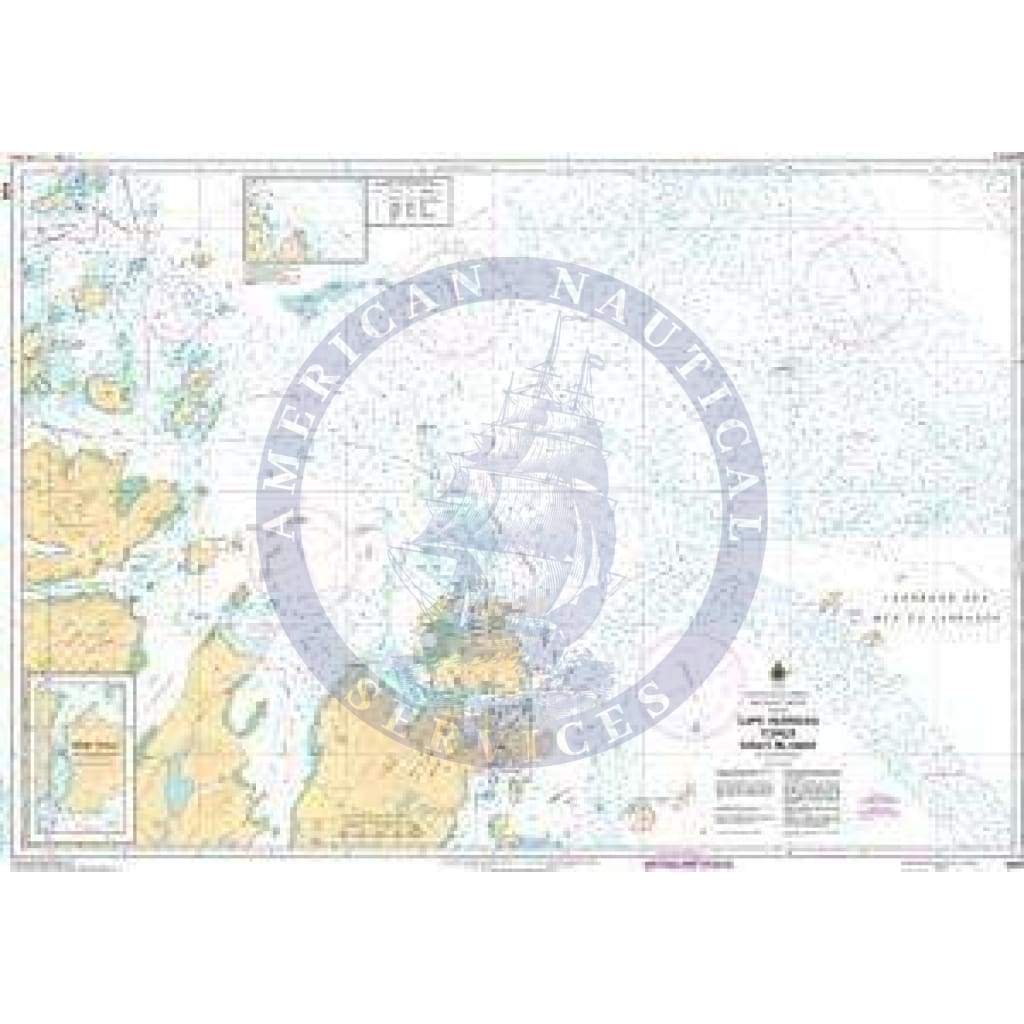 CHS Nautical Chart 5048: Cape Harrigan to/aux Kitlit Islands