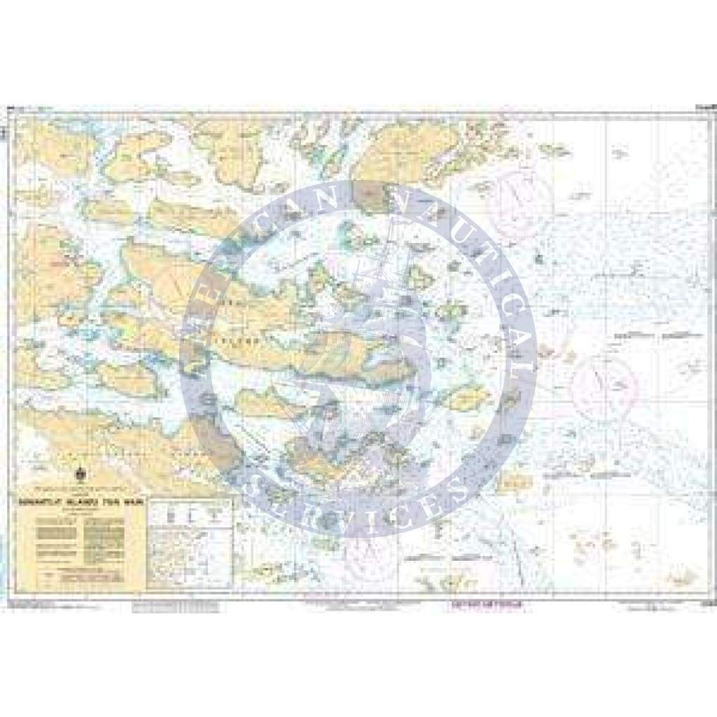 CHS Nautical Chart 5052: Seniartlit Islands to/à Nain
