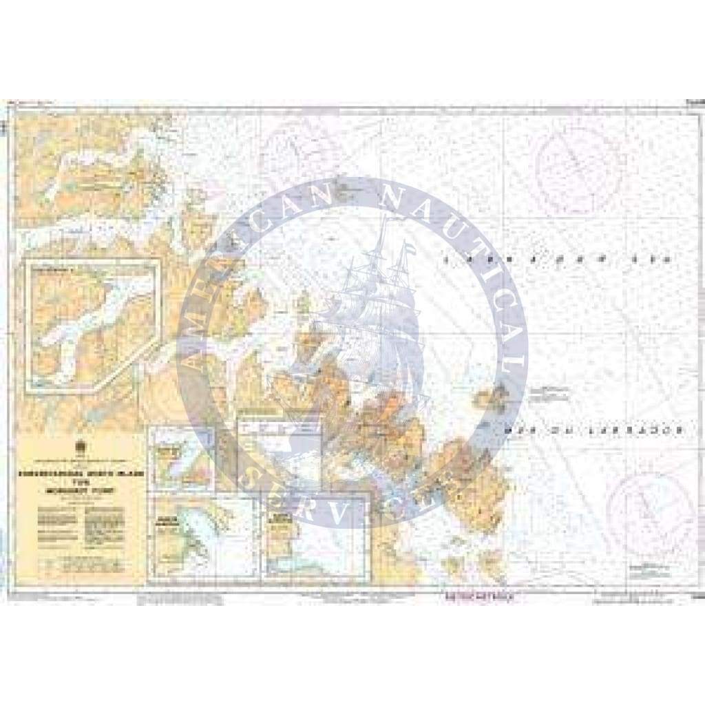 CHS Nautical Chart 5056: Khikkertarsoak North Island to/à Morhardt Point