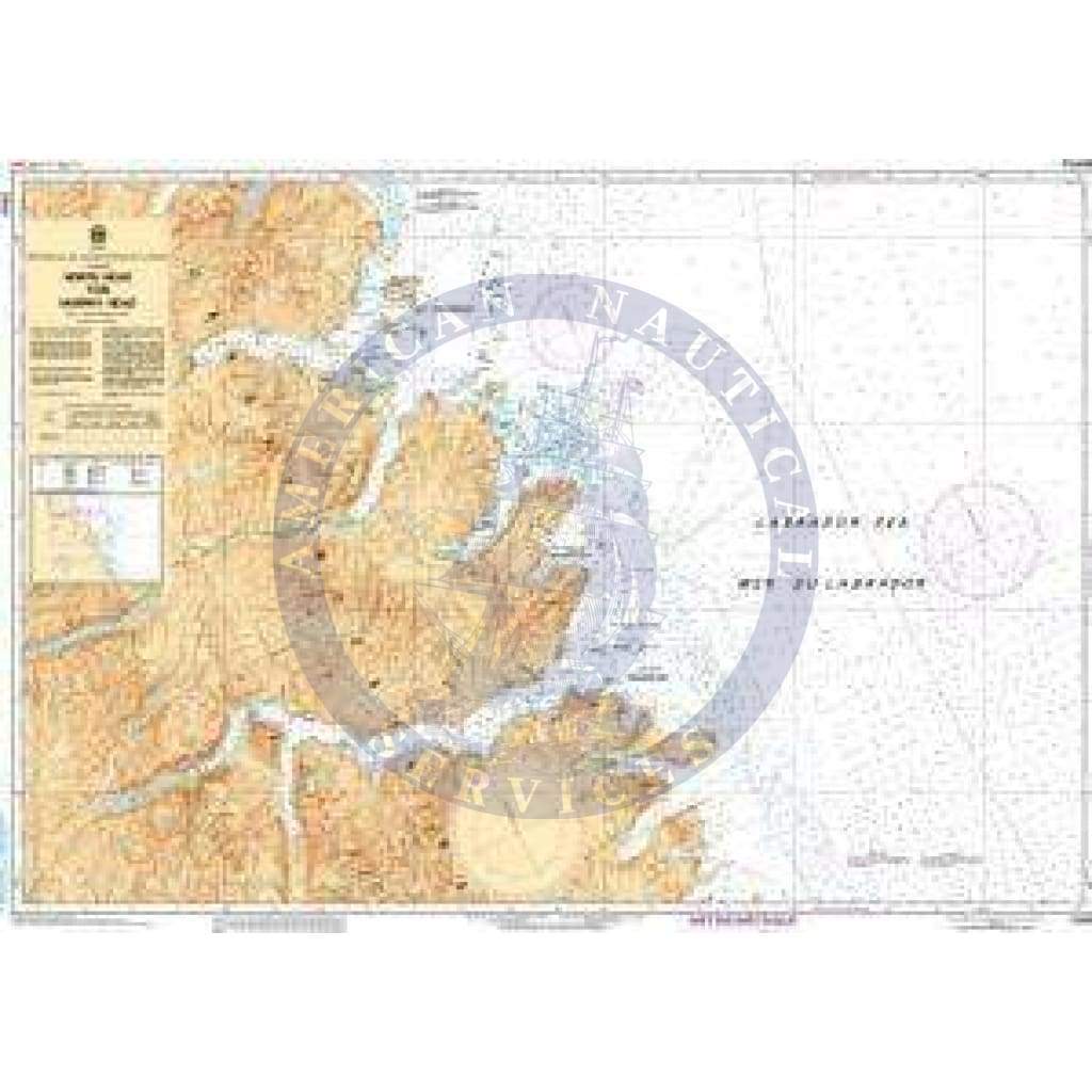 CHS Nautical Chart 5058: North Head to/à Murphy Head