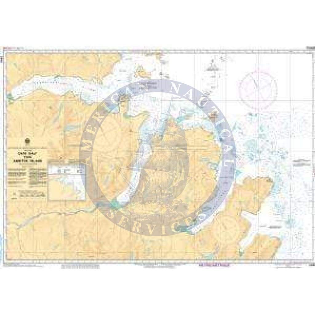CHS Nautical Chart 5060: Cape Daly to/à Amiktok Island