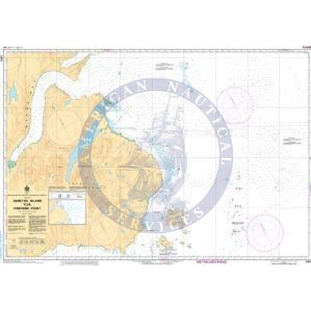 CHS Nautical Chart 5061: Amiktok Island to/à Osborne Point