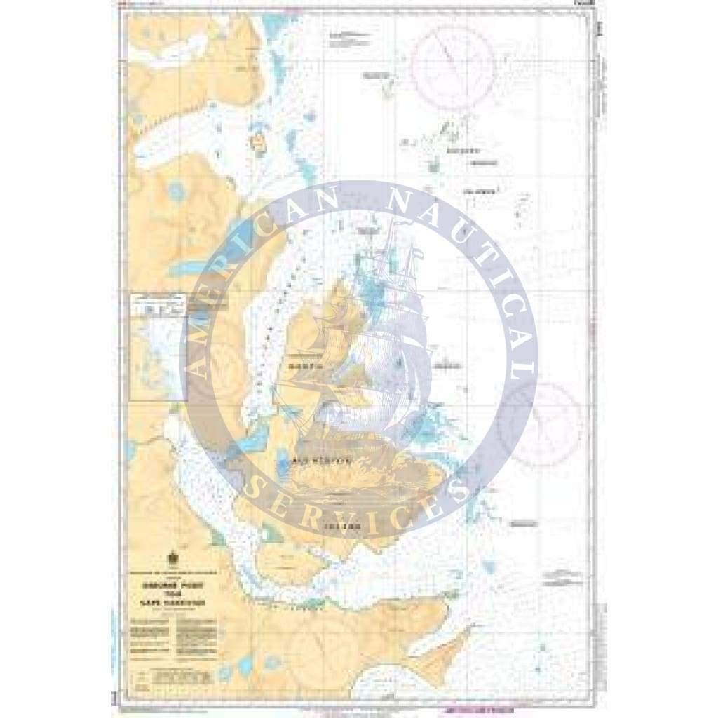 CHS Nautical Chart 5062: Osborne Point to/à Cape Kakkiviak