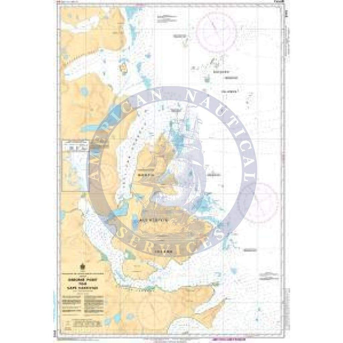 CHS Nautical Chart 5062: Osborne Point to/à Cape Kakkiviak