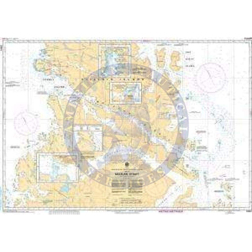 CHS Nautical Chart 5064: McLelan Strait