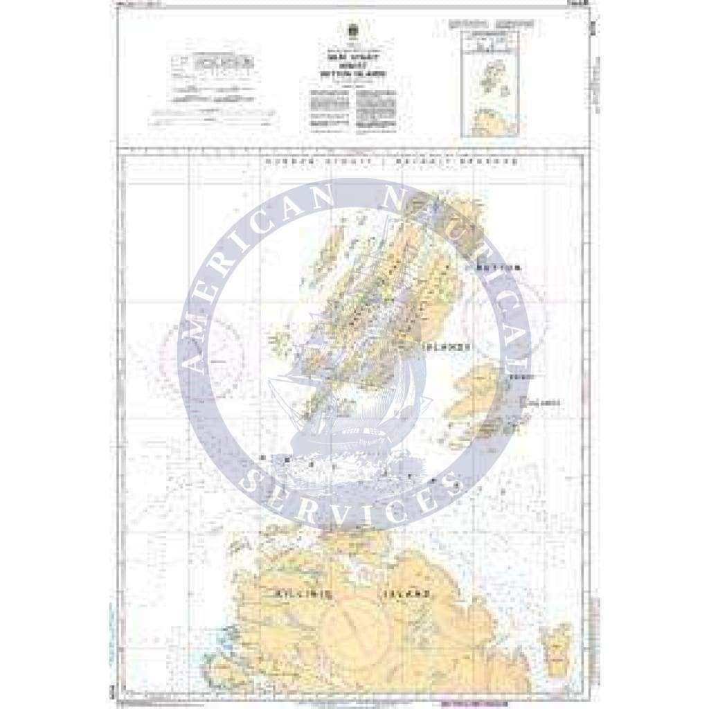 CHS Nautical Chart 5065: Gray Strait and/et Button Islands