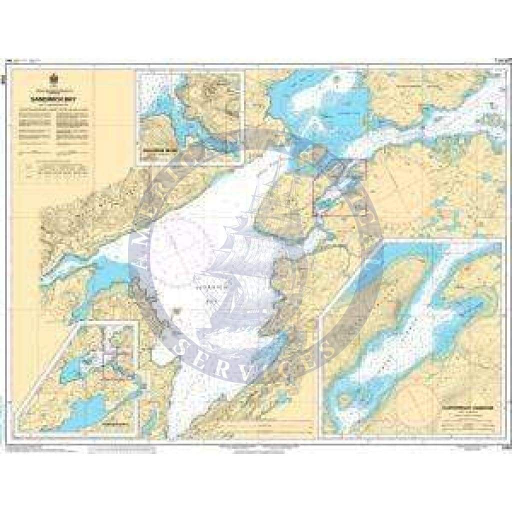 CHS Nautical Chart 5138: Sandwich Bay