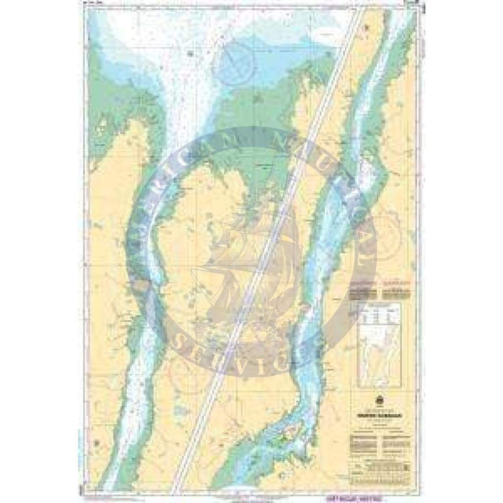 CHS Nautical Chart 5338: Rivière Koksoak