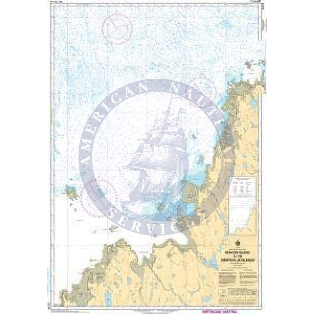 CHS Nautical Chart 5374: Beacon Island à/to Qikirtaaluk Islands