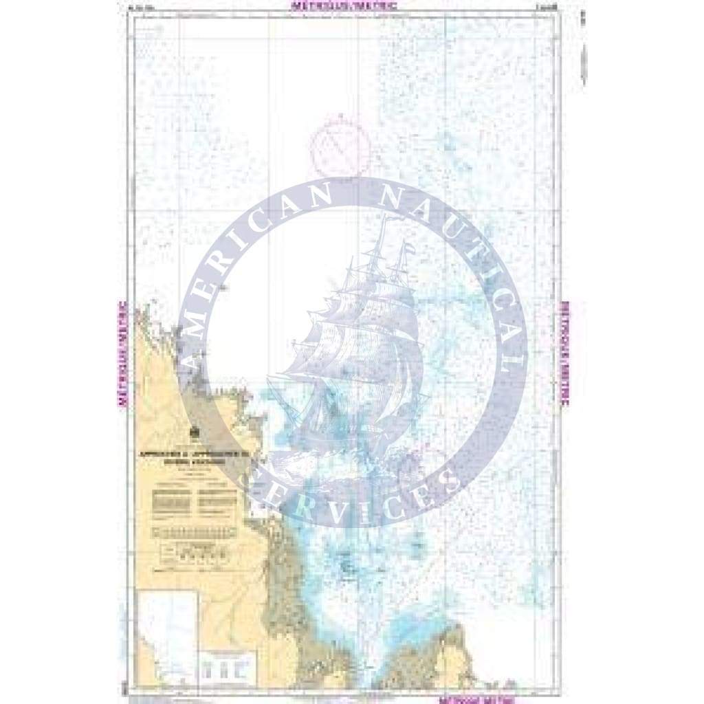 CHS Nautical Chart 5376: Approches à/Approaches to Rivière Koksoak