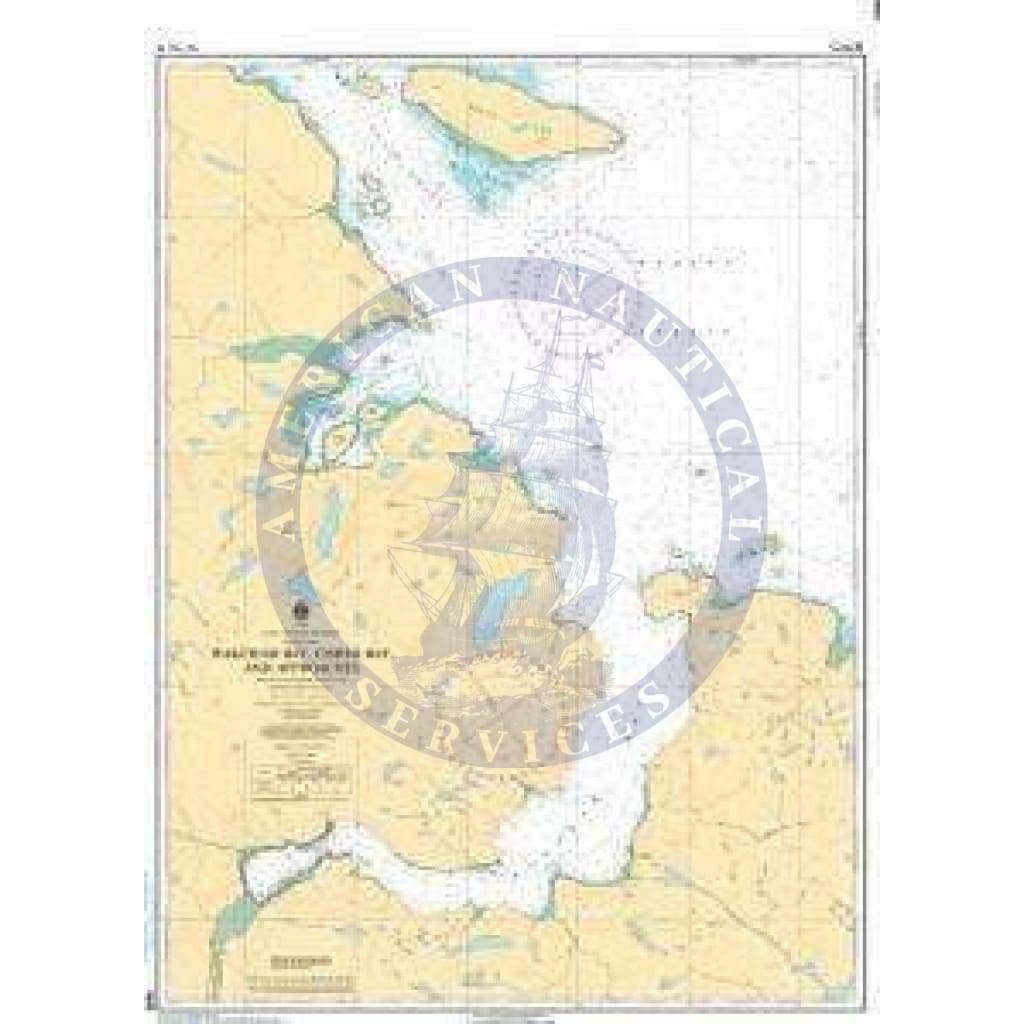 CHS Nautical Chart 5390: Wakeham and Fishers Bay and Approaches