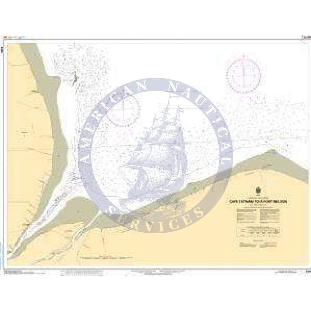 CHS Nautical Chart 5406: Cape Tatnam to/à Port Nelson