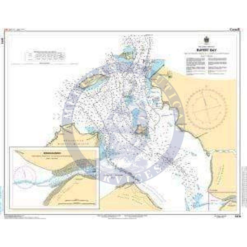 CHS Nautical Chart 5414: Rupert Bay