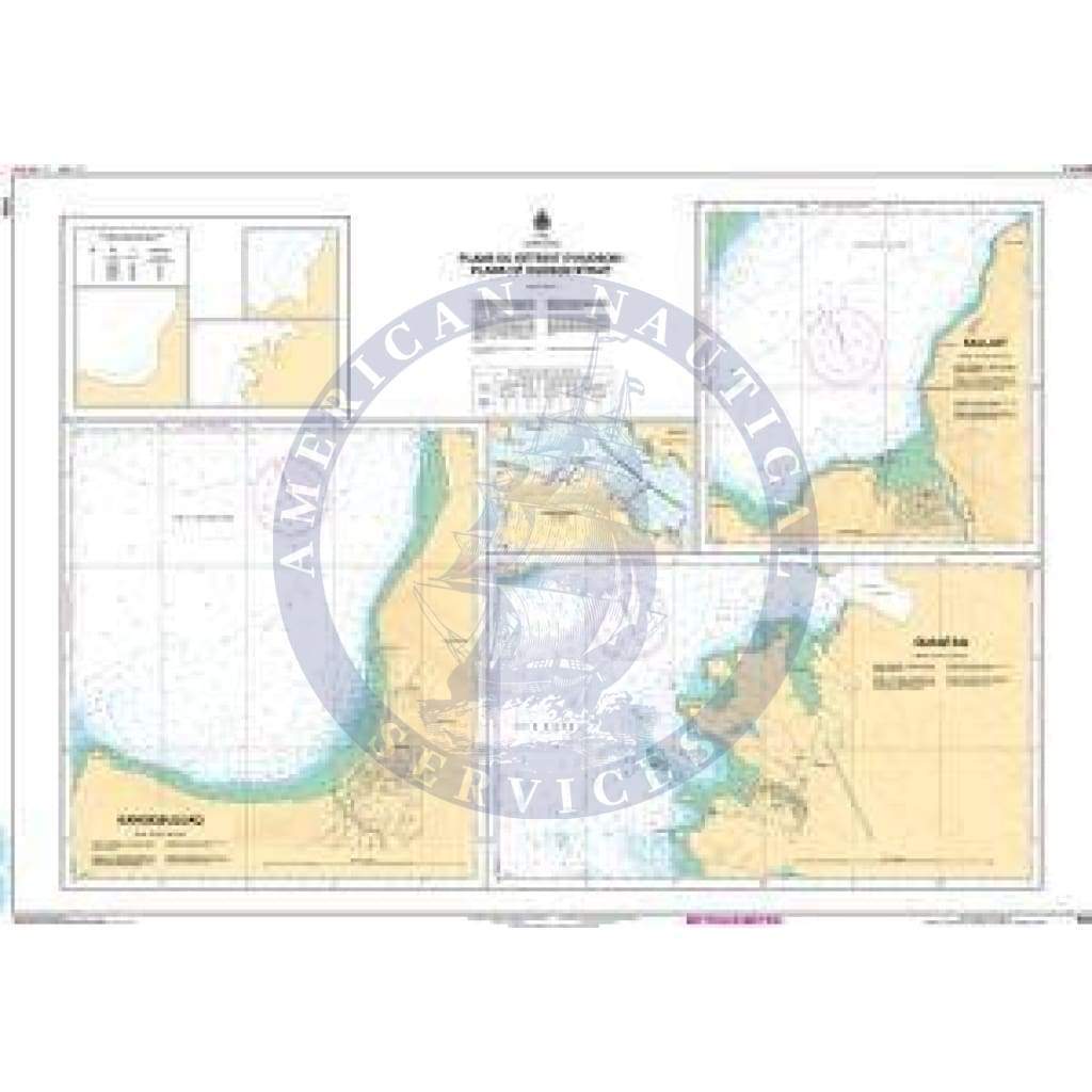 CHS Nautical Chart 5429: Plans du Détroit DHudson/Plans of Hudson Strait