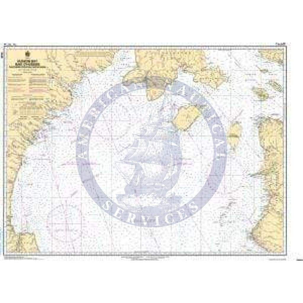 CHS Nautical Chart 5449: Hudson Bay Baie dHudson, Northern Portion/Partie nord