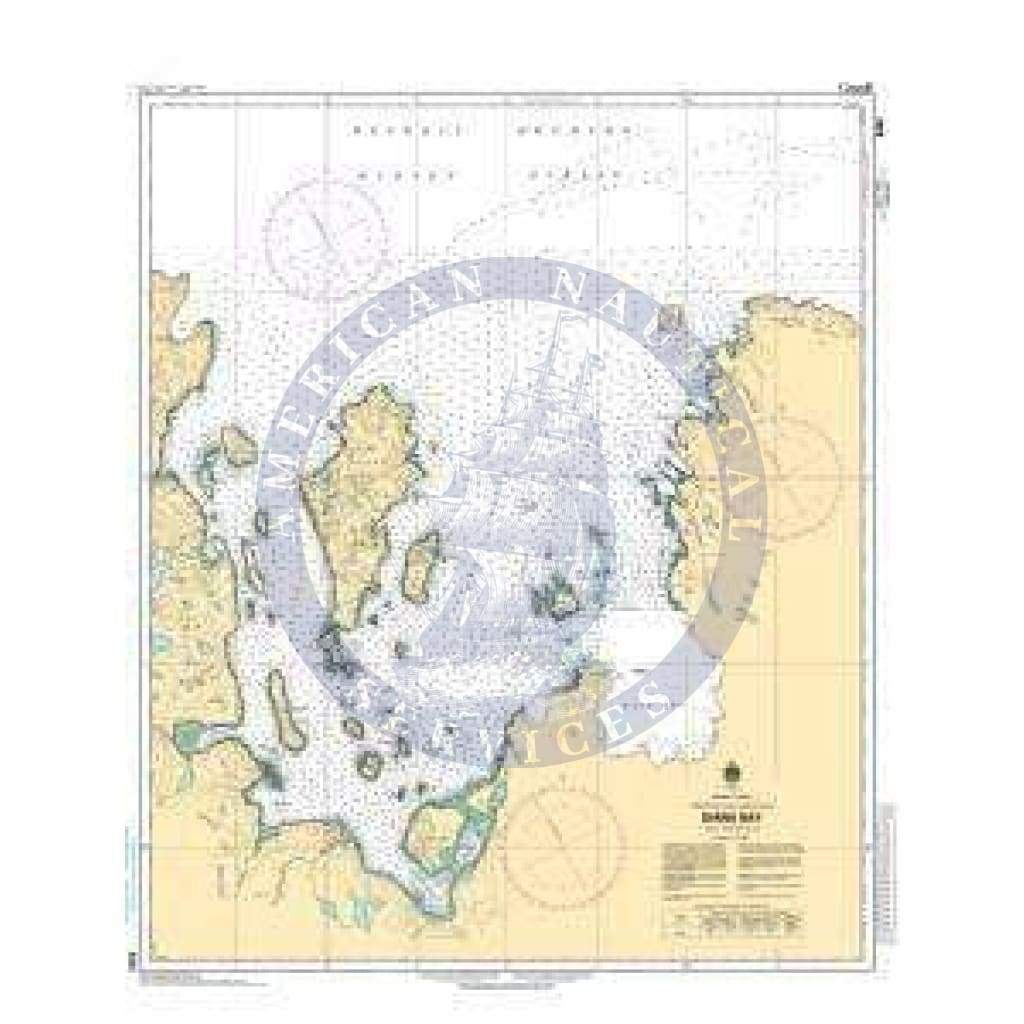 CHS Nautical Chart 5452: Diana Bay