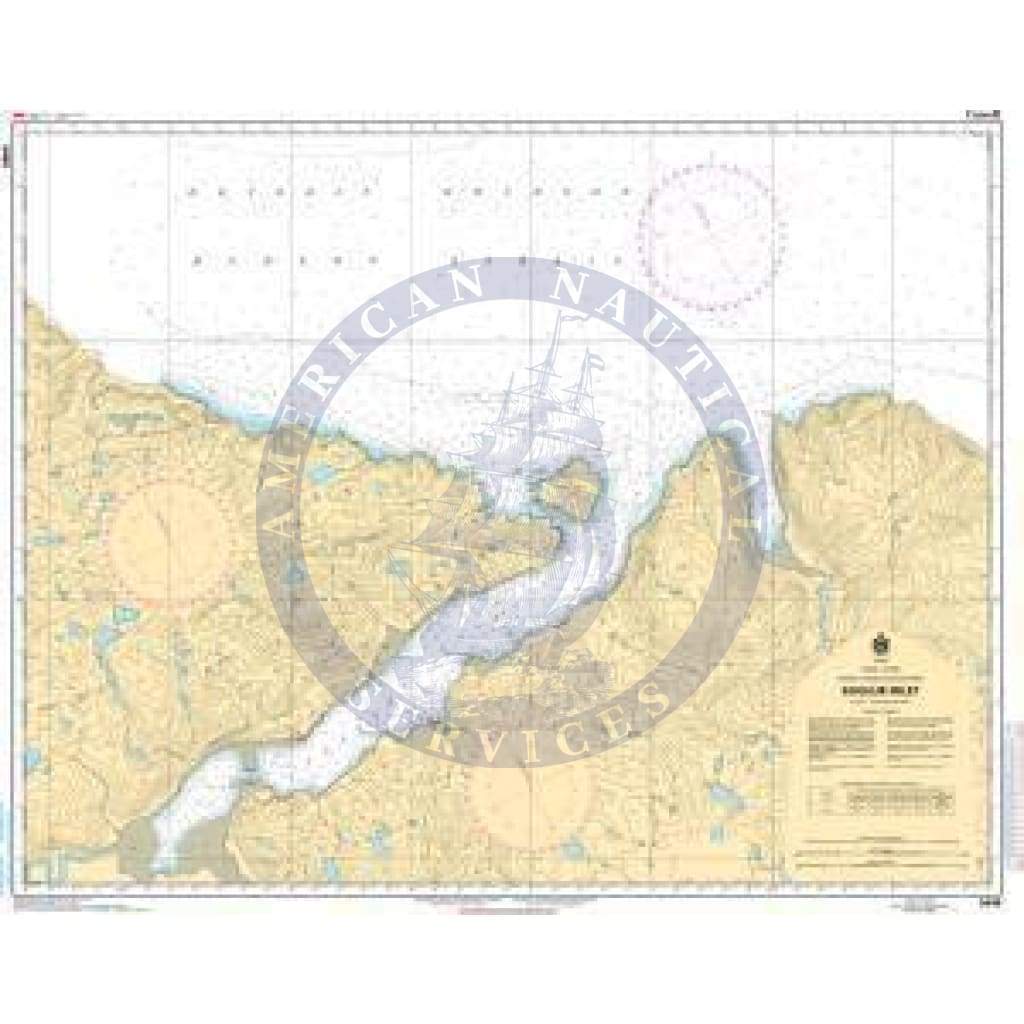 CHS Nautical Chart 5458: Sugluk Inlet
